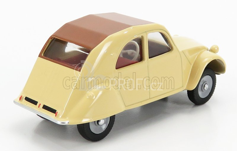 Edicola Citroen 2cv 1965 1:43 Krémově Hnědá