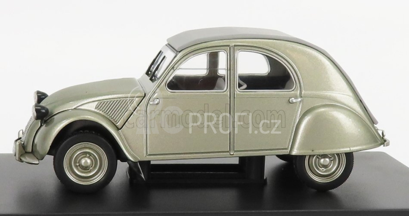 Edicola Citroen 2cv A Cabriolet Closed Roof 1948 1:24 Grey