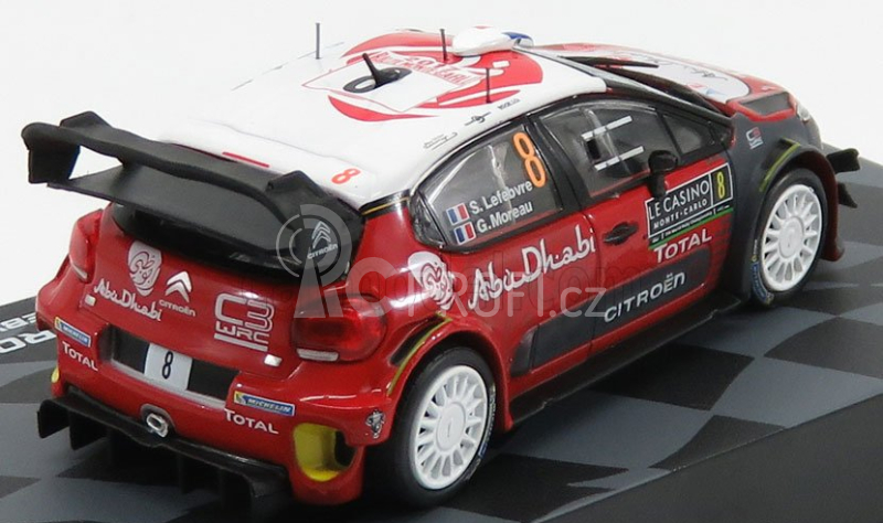 Edicola Citroen C3 Wrc Team Total Abu Dhabi N 8 S.Lefebvre - G.Moreau 1:43