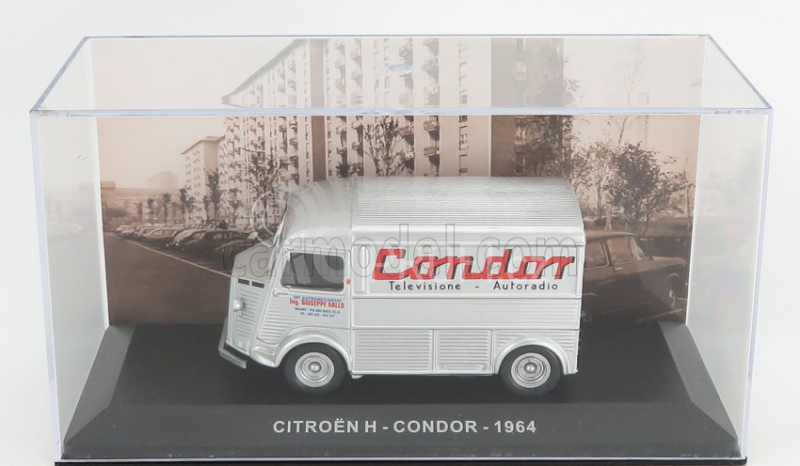 Edicola Citroen H-type Van Condor 1964 1:43 Silver