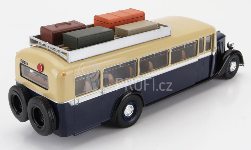 Edicola Citroen Type A45 Autobus 1934 1:43 Modrý Krém