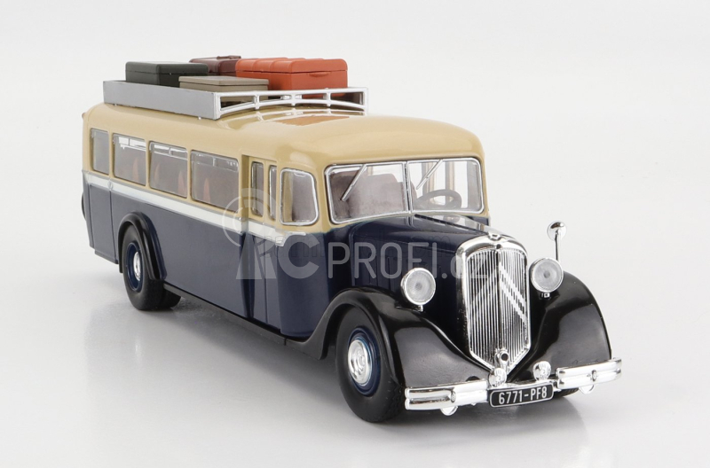 Edicola Citroen Type A45 Autobus 1934 1:43 Modrý Krém