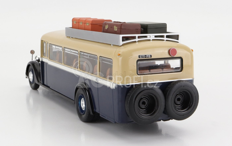 Edicola Citroen Type A45 Autobus 1934 1:43 Modrý Krém