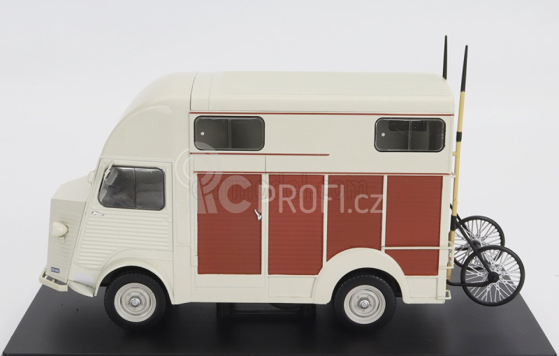 Edicola Citroen Type-h Van Heuliez 1958 1:24 Ivory