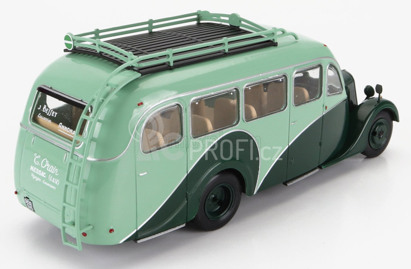 Edicola Citroen Type U23 Besset Autobus 1947 1:43 2 Tóny Zelené