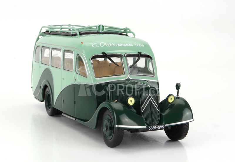 Edicola Citroen Type U23 Besset Autobus 1947 1:43 2 Tóny Zelené