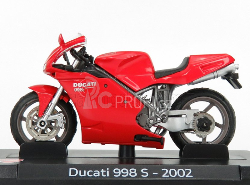 Edicola Ducati 998s Testastretta 136hp 2002 1:24 Red