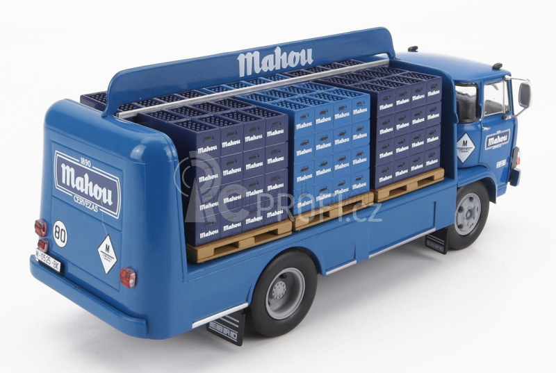 Edicola Ebro E-95 Truck Portabottiglie Mahou 2-assi 1976 1:43 Blue