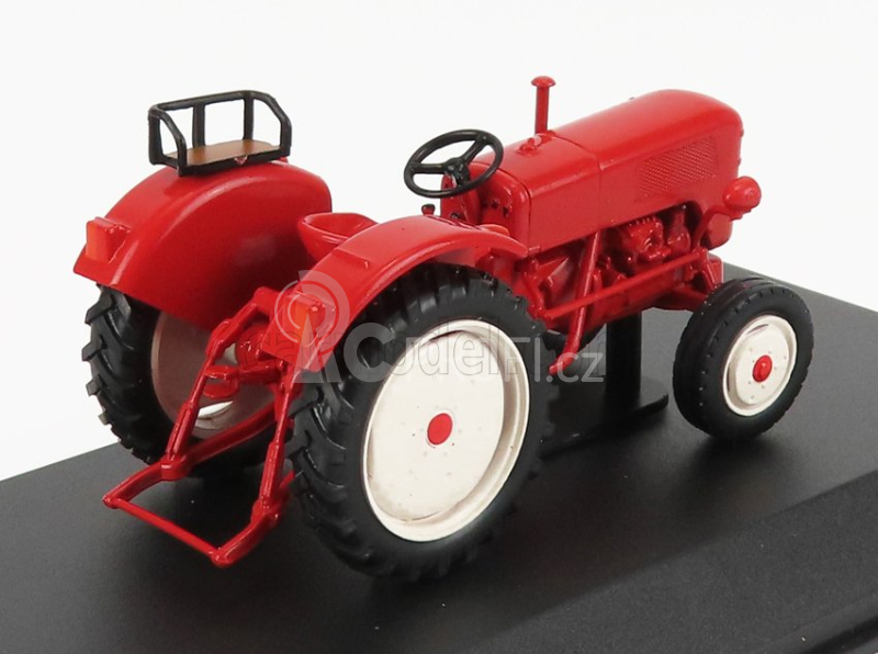 Edicola Fahr D177 Tractor 1958 - Con Vetrina - With Showcase 1:43 Orange