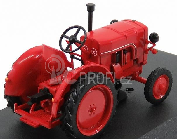 Edicola Fahr F22 Tractor Truck 1938 - Con Vetrina - With Showcase 1:43 Red