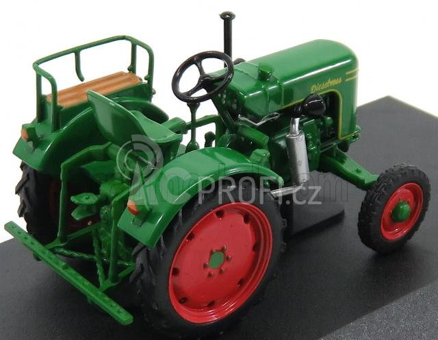 Edicola Fendt Dieselross F15 H6 Tractor 1956 - Con Vetrina - With Showcase 1:43 Zelená Červená