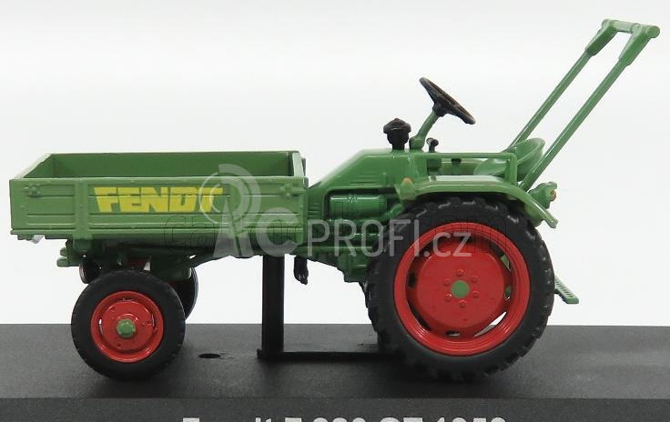 Edicola Fendt F220gt Tractor Truck 1958 - Con Vetrina - With Showcase 1:43 Zelená Červená