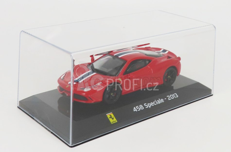 Edicola Ferrari 458 Speciale 2013 - Con Vetrina - With Showcase 1:43 Red