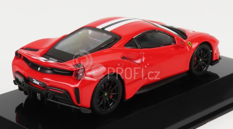 Edicola Ferrari 488 Pista 2018 - Con Vetrina - With Showcase 1:43 Red