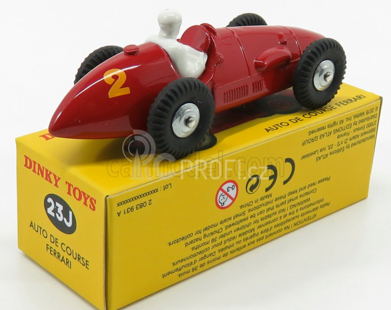 Edicola Ferrari 500 F2 N 2 + Maserati 2000 Sport Spider - Coffret Box 1:43 Red