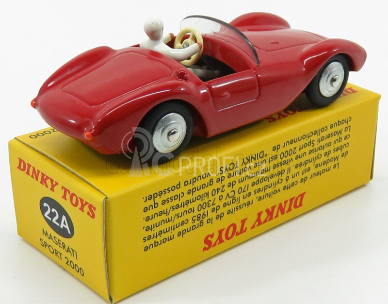 Edicola Ferrari 500 F2 N 2 + Maserati 2000 Sport Spider - Coffret Box 1:43 Red