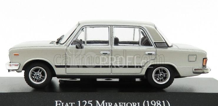 Edicola Fiat 125 Mirafiori 1981 1:43 Silver