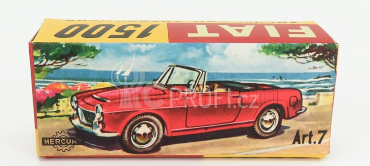 Edicola Fiat 1500 Spider 1959 1:48 Zelená