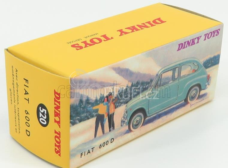 Edicola Fiat 600d 1967 1:43 Ivory