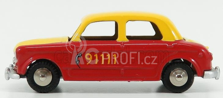 Edicola Fiat Nuova 1100 Taxi Berna Faro Centrale 1956 1:48 Červená Žlutá