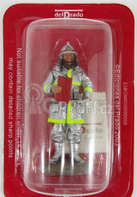 Edicola-figures Vigili del fuoco Vigile Del Fuoco Giapponese 1995 - Japanese Fireman 1:32 Silver