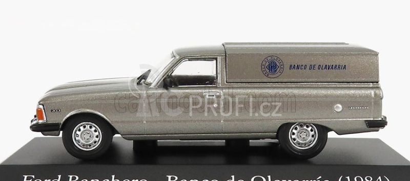 Edicola Ford usa Ranchero Pick-up Closed Anco De Olavarria 1984 1:43 Grey