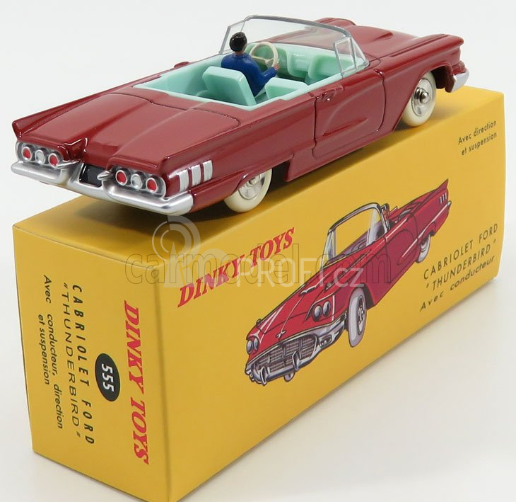 Edicola Ford usa Thunderbird Cabriolet 1950 1:43 Red