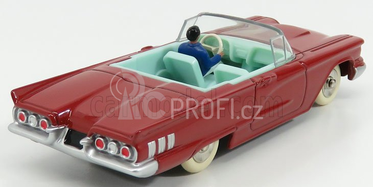 Edicola Ford usa Thunderbird Cabriolet 1950 1:43 Red