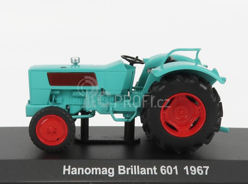 Edicola Hanomag Brillant 601 Tractor Germany 1967 1:43, tyrkysová