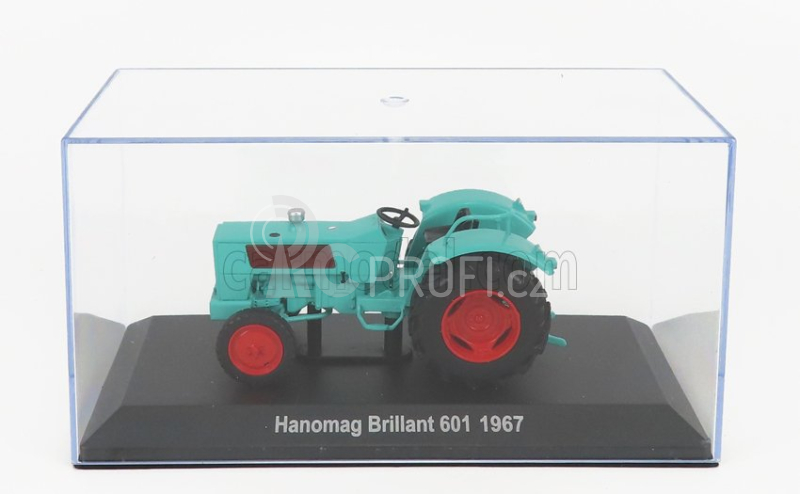 Edicola Hanomag Brillant 601 Tractor Germany 1967 1:43, tyrkysová