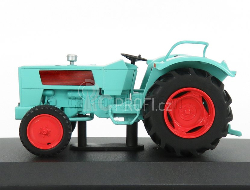 Edicola Hanomag Brillant 601 Tractor Germany 1967 - Damage Blister Box 1:43 Světle Modrá Červená