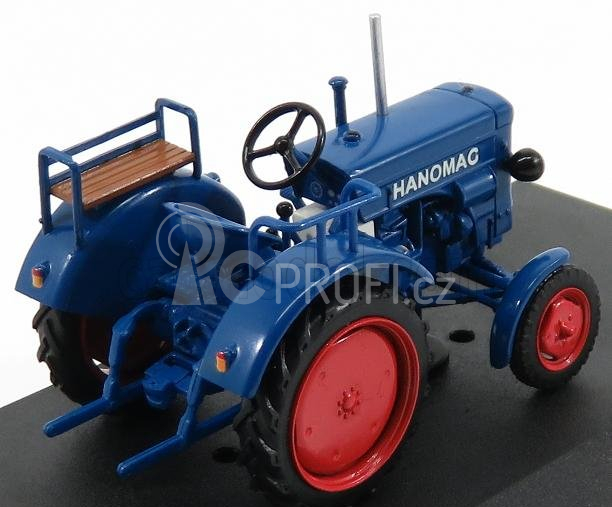 Edicola Hanomag R19 Tractor Truck 1955- Con Vetrina - With Showcase 1:43 Modrá Červená