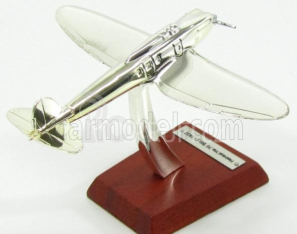 Edicola Heinkel He70 Blitz Airplane 1932 - 6cm X 7cm 1:200 Chrome