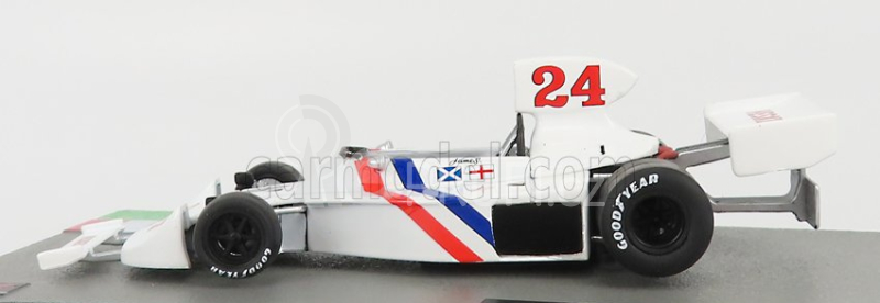 Edicola Hesketh F1  308b N 24 Season 1975 James Hunt 1:43 Bílá