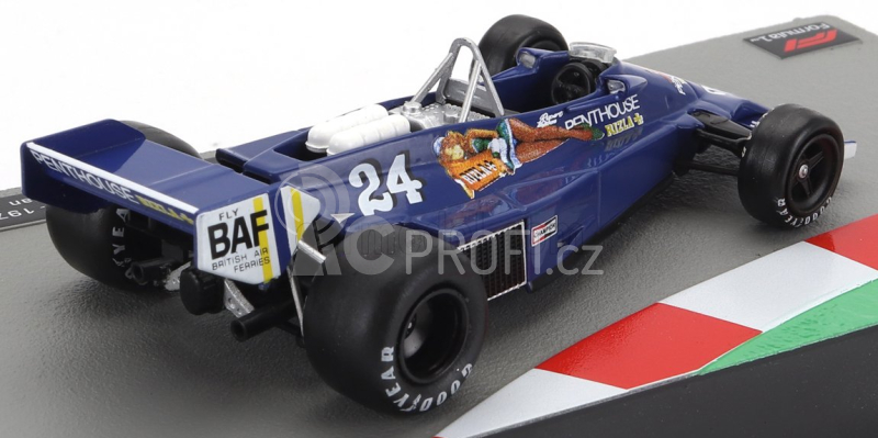 Edicola Hesketh F1  Ford 308e N 24 Season 1977 Rupert Keegan 1:43 Blue