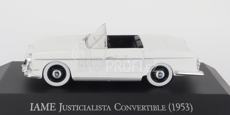 Edicola Iame Jiusticialista Cabriolet Open 1953 1:43 Bílá