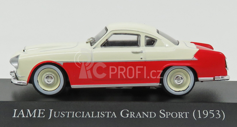 Edicola Iame Justicialista Grand Sport 1953 1:43 Bílá Červená