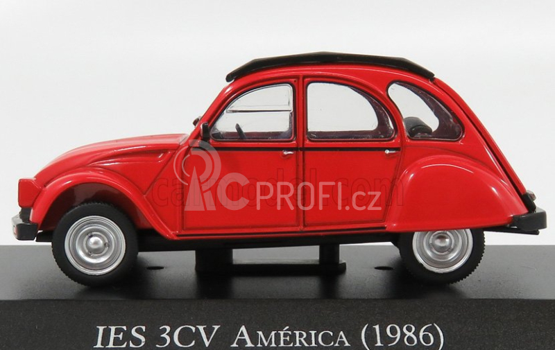 Edicola IES 3cv America 1986 (base Citroen 2cv) 1:43 Red