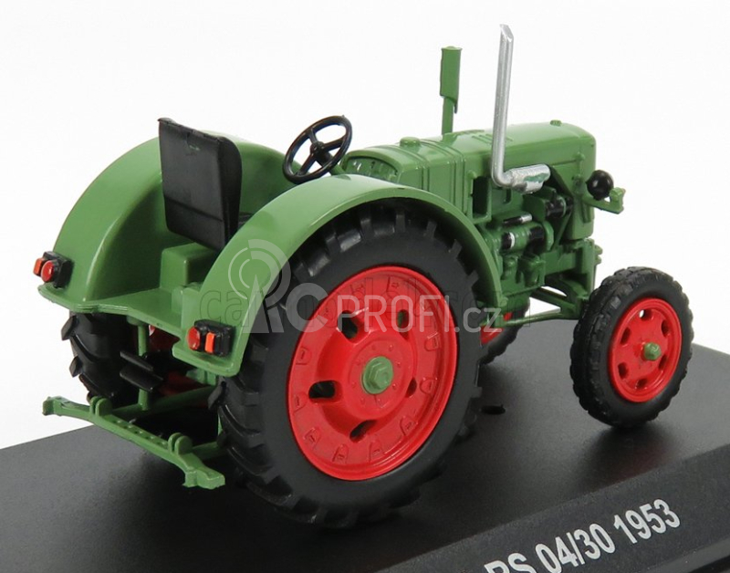 Edicola IFA Rs 04/30 Tractor Germany 1953 - Damage Blister Box 1:43 Červená Zelená