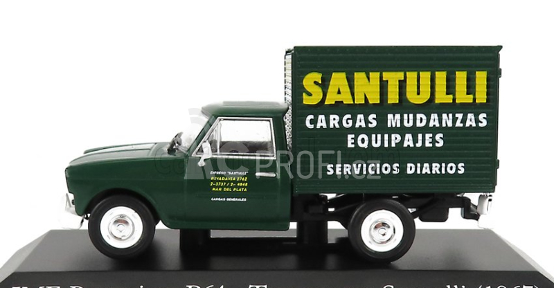 Edicola IME Rastrojero Pick-up Closed Santulli Transports 1967 1:43 Zelená