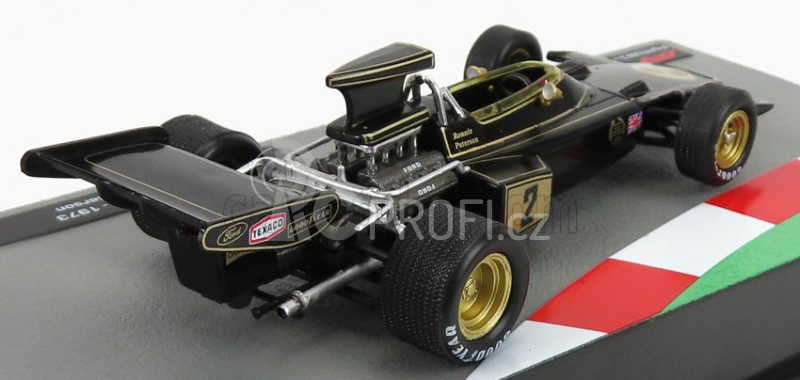 Edicola Lotus F1  72e Jps N 2 Season 1973 Ronnie Peterson 1:43 Černé Zlato