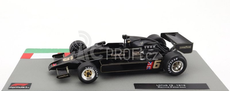 Edicola Lotus F1  Ford 79 Jps N 6 Season 1978 Ronnie Peterson 1:43 Černé Zlato