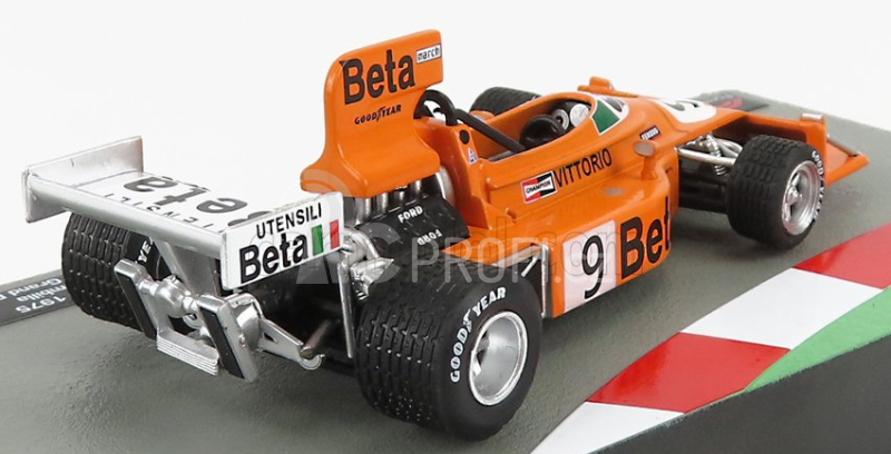 Edicola March F1  751 Beta N 9 Austrian Gp 1975 Vittorio Brambilla 1:43 Orange