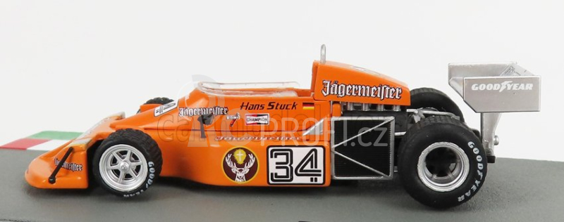 Edicola March F1  761 N 34 Season 1976 Hans Joachim Stuck 1:43 Orange