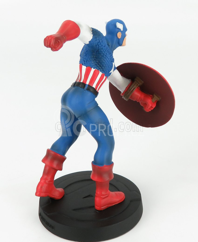 Edicola Marvel Captain America Figure Cm. 13.0 1:16 Modrá Červená Bílá