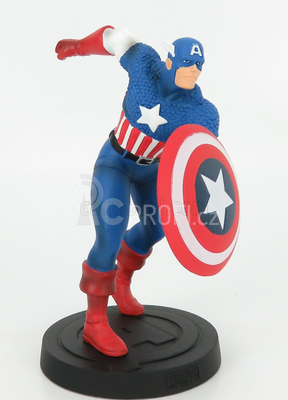 Edicola Marvel Captain America Figure Cm. 13.0 1:16 Modrá Červená Bílá