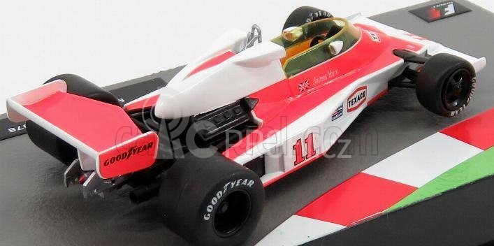 Edicola Mclaren F1  M23 Ford N 11 World Champion Season 1976 James Hunt 1:43 Bílá Oranžová