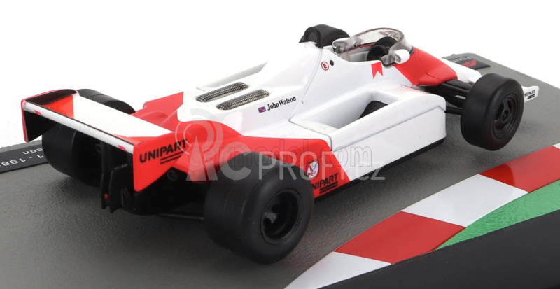 Edicola Mclaren F1  Mp4/1 Ford N 7 Season 1981 John Watson 1:43 Bílá Červená