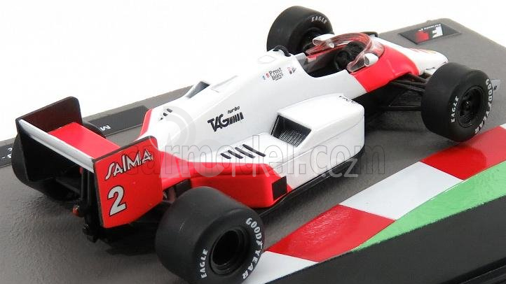 Edicola Mclaren F1 Mp4/2b Turbo Tag N 2 1:43, bíločervená