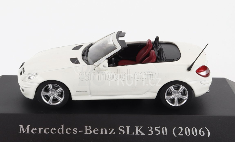 Edicola Mercedes benz Slk-class Slk350 Spider Open 2006 1:43 Bílá